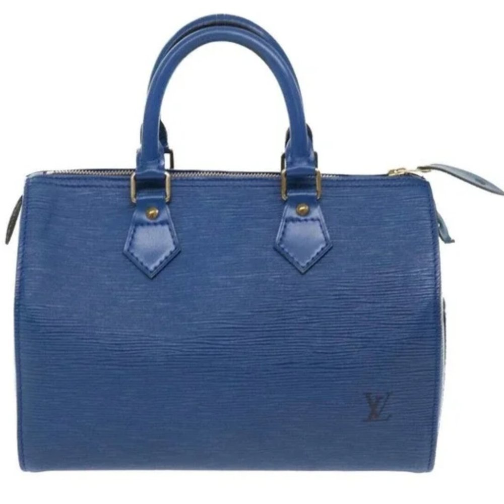 Blue Louis Vuitton Speedy